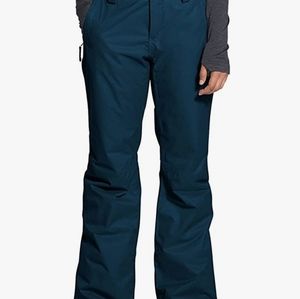 THE NORTH FACE SNOW PANTS SMALL BLUE WING TEAL